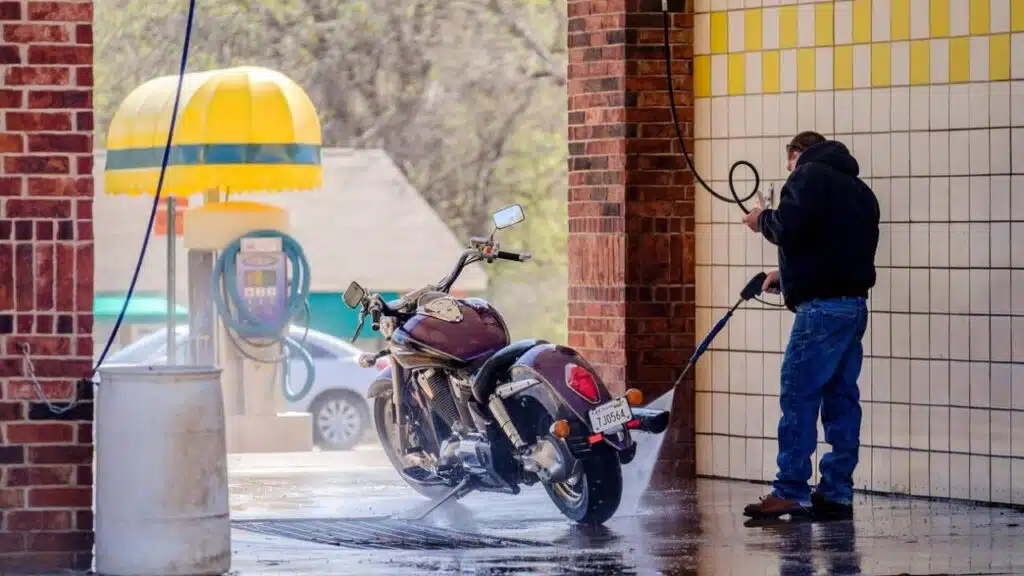 How to Wash a Motorcycle
