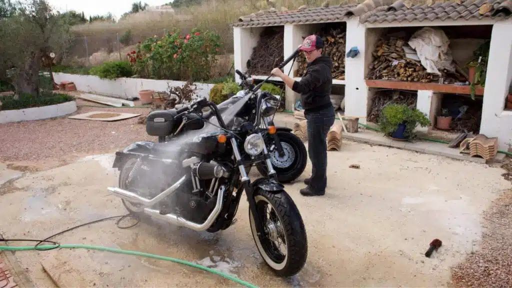How to Wash a Motorcycle