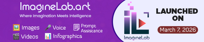 ImagineLab.art Launching web banner