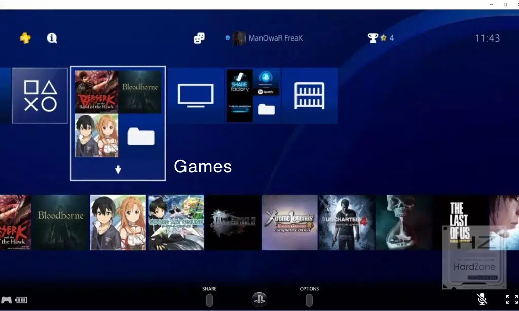 how to play with console by using laptop screen