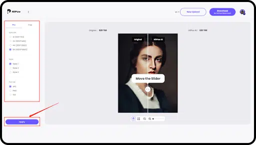Review of HitPaw Online Photo Enhancer