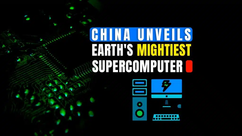 China Unveils Earth's Mightiest Supercomputer
