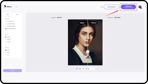 Review of HitPaw Online Photo Enhancer
