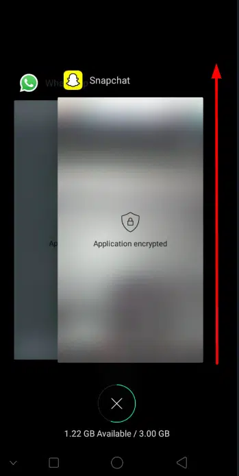 Restarting the Snapchat App