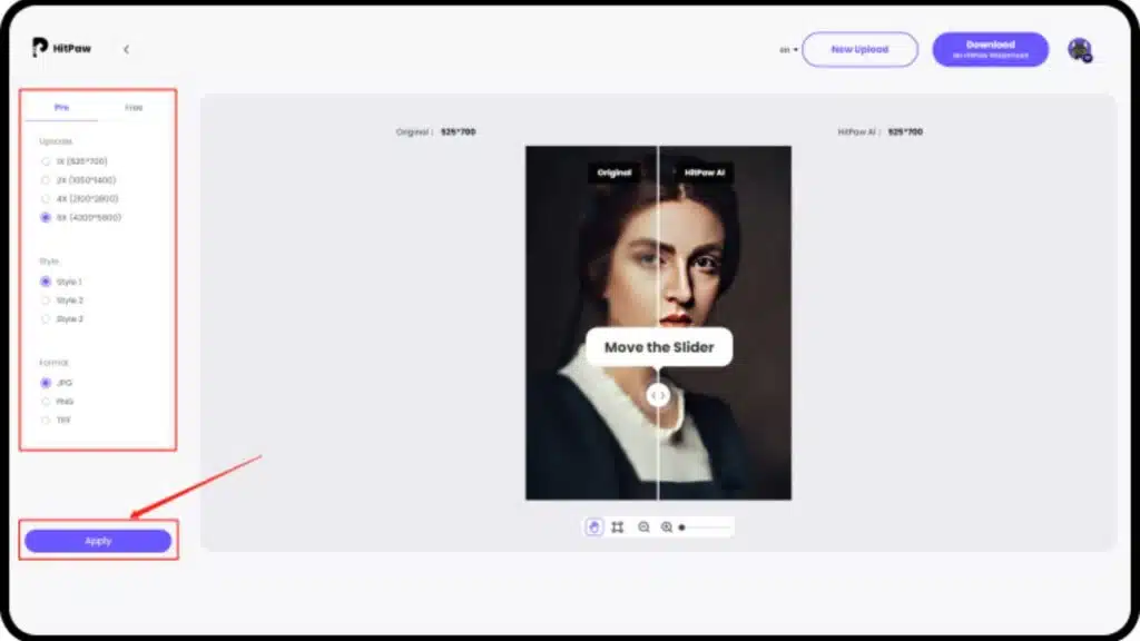 Review of HitPaw Online Photo Enhancer