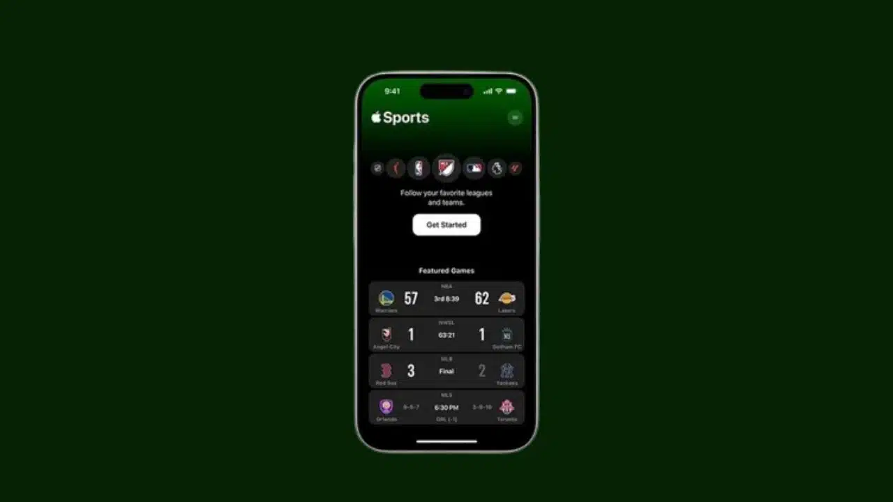 apple launch sports app
