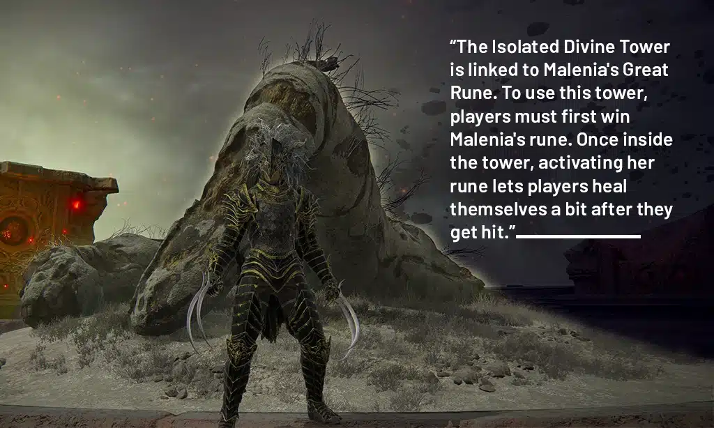 Isolated Divine Tower Elden Ring