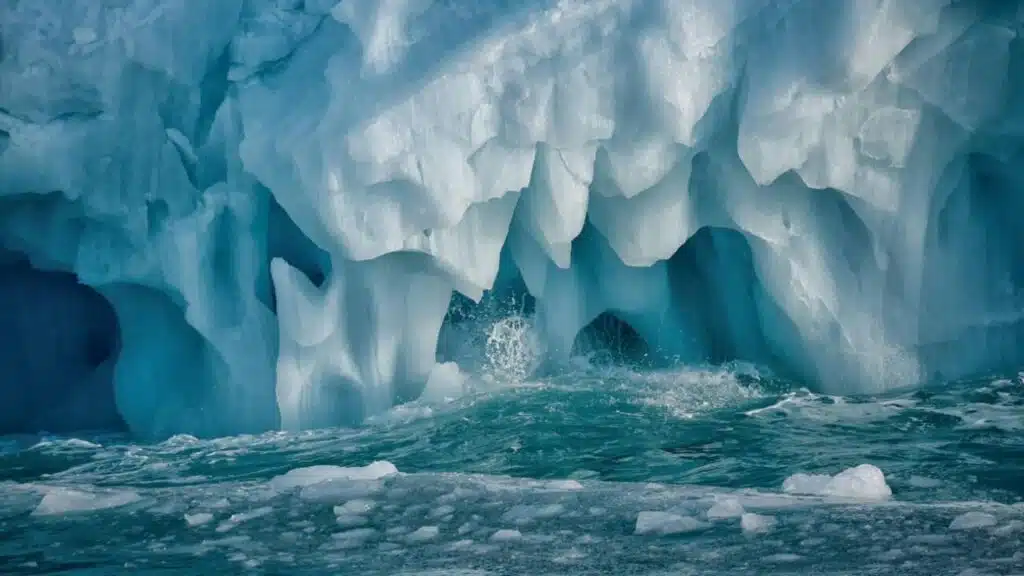 Melting Polar Ice Earth Rotation