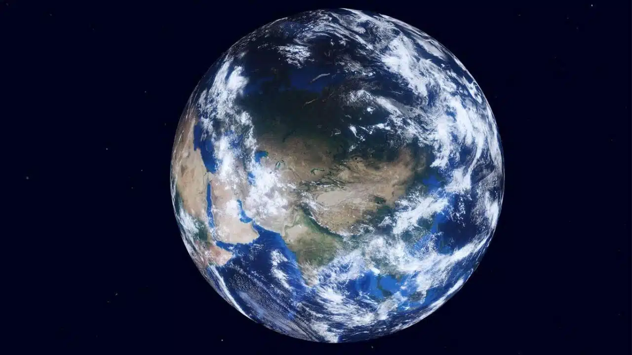 Melting Polar Ice Earth Rotation