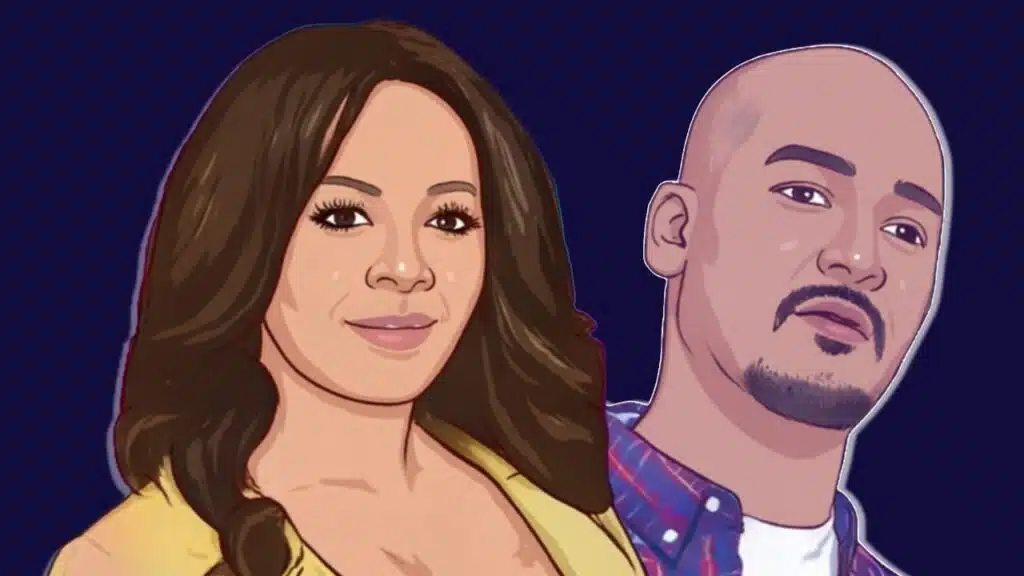 Vanessa Simmons and Mike Wayans