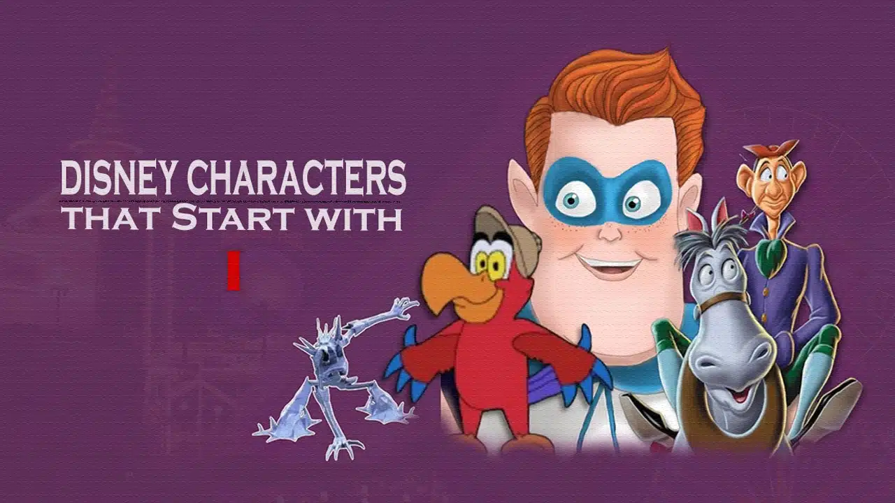 disney characters that start with i