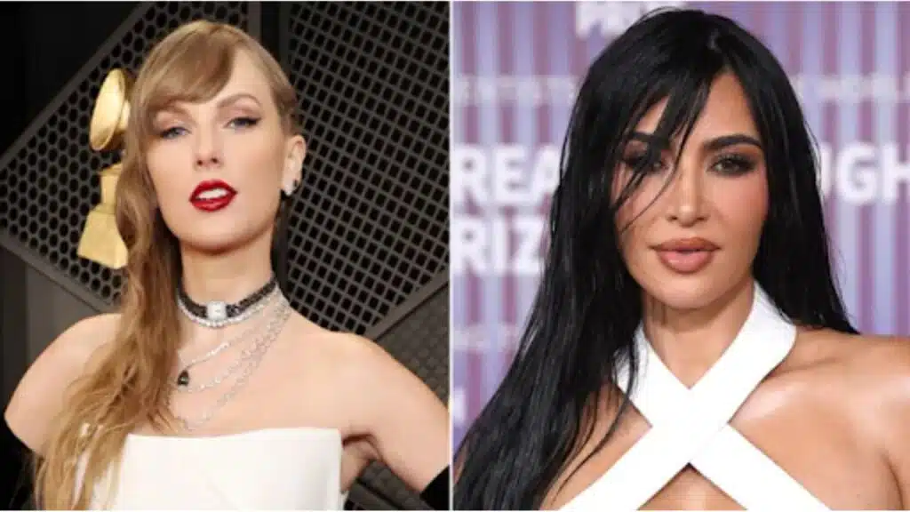 Kim Kardashian and Taylor Swift