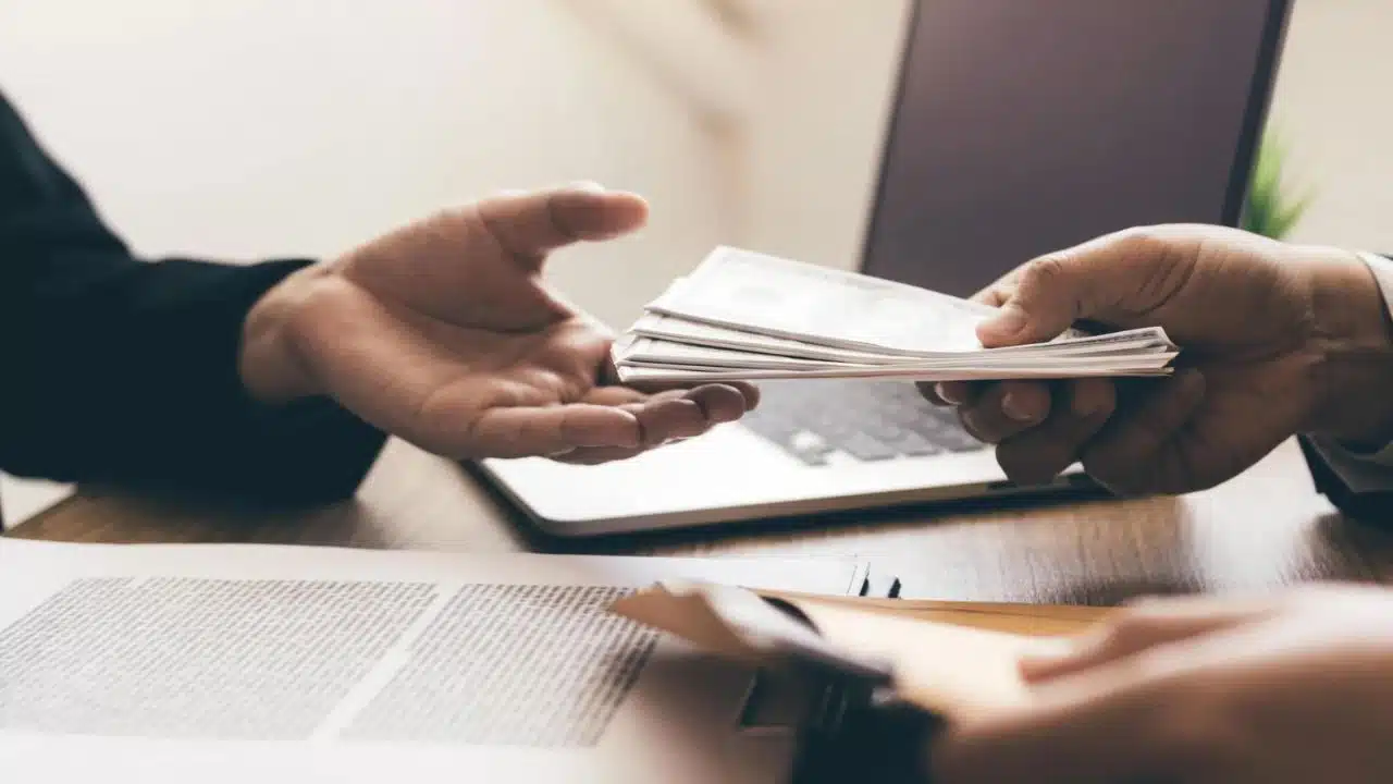 Entrepreneurs are receiving money