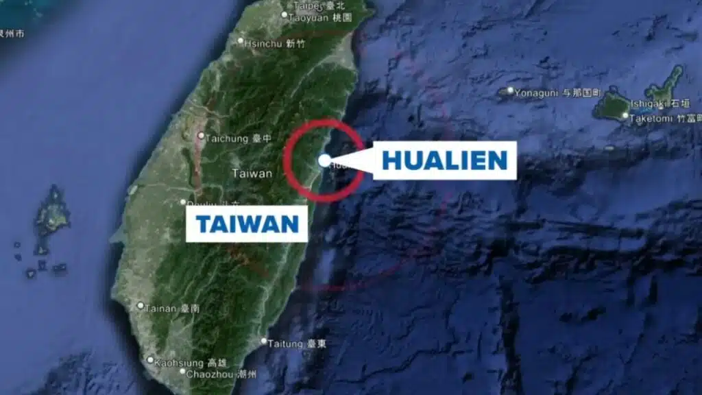 Taiwan Earthquake Epicenter