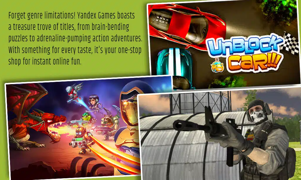 Variety of Games Available