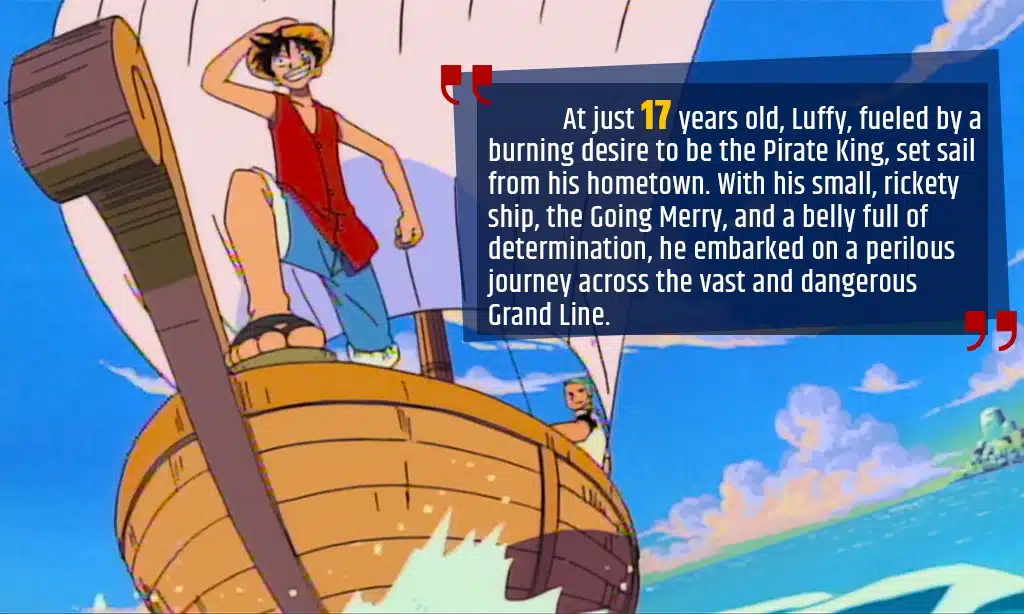 luffy set sail