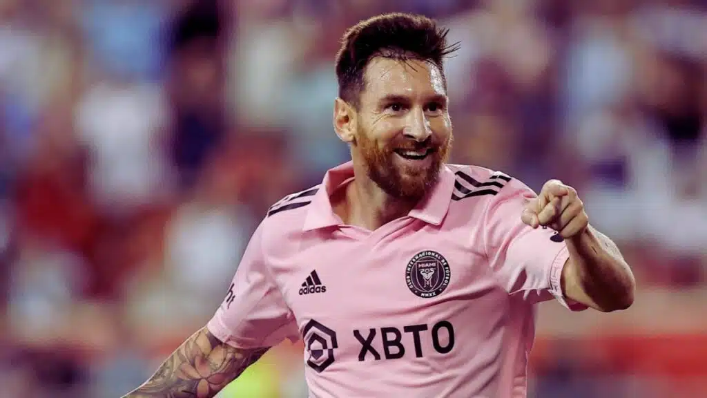 messi double goal record inter miami win