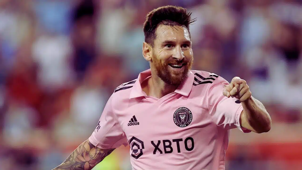 messi double goal record inter miami win