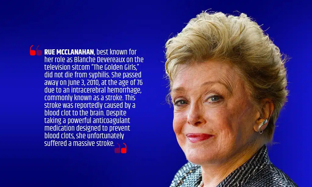 who was rue mcclanahan