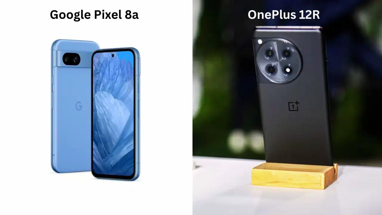 Google Pixel 8a vs OnePlus 12R