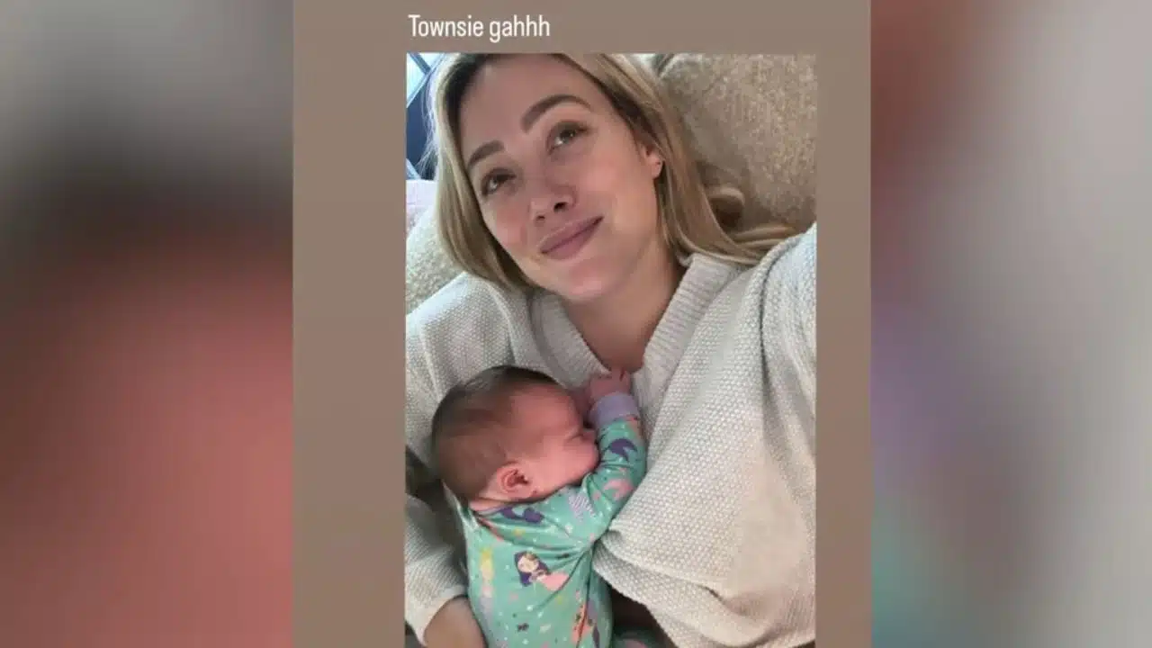 Hilary Duff Welcomes Baby Photo Townes