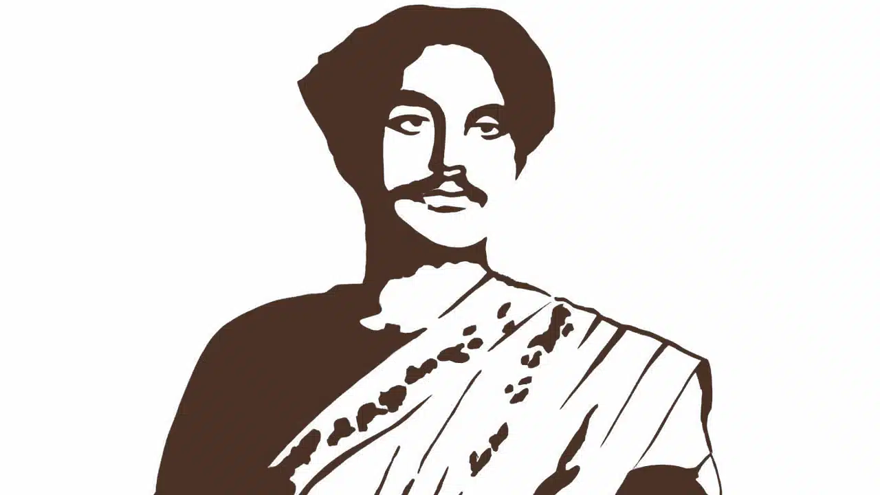 Kazi Nazrul Islam portrait