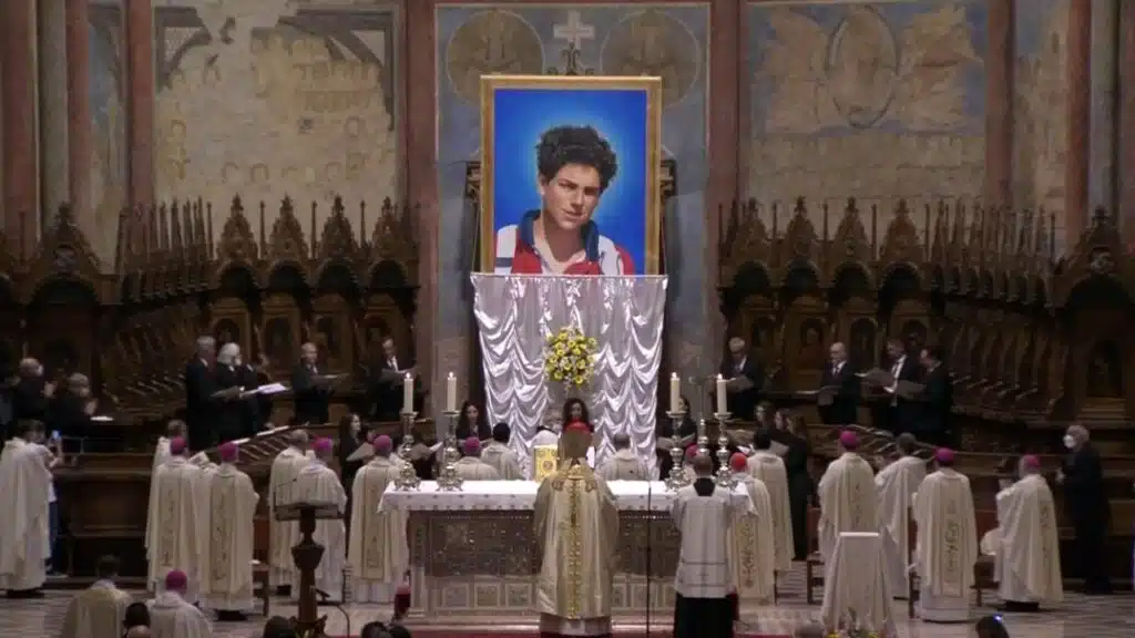 Pope Francis canonizes Carlo Acutis millennial saint