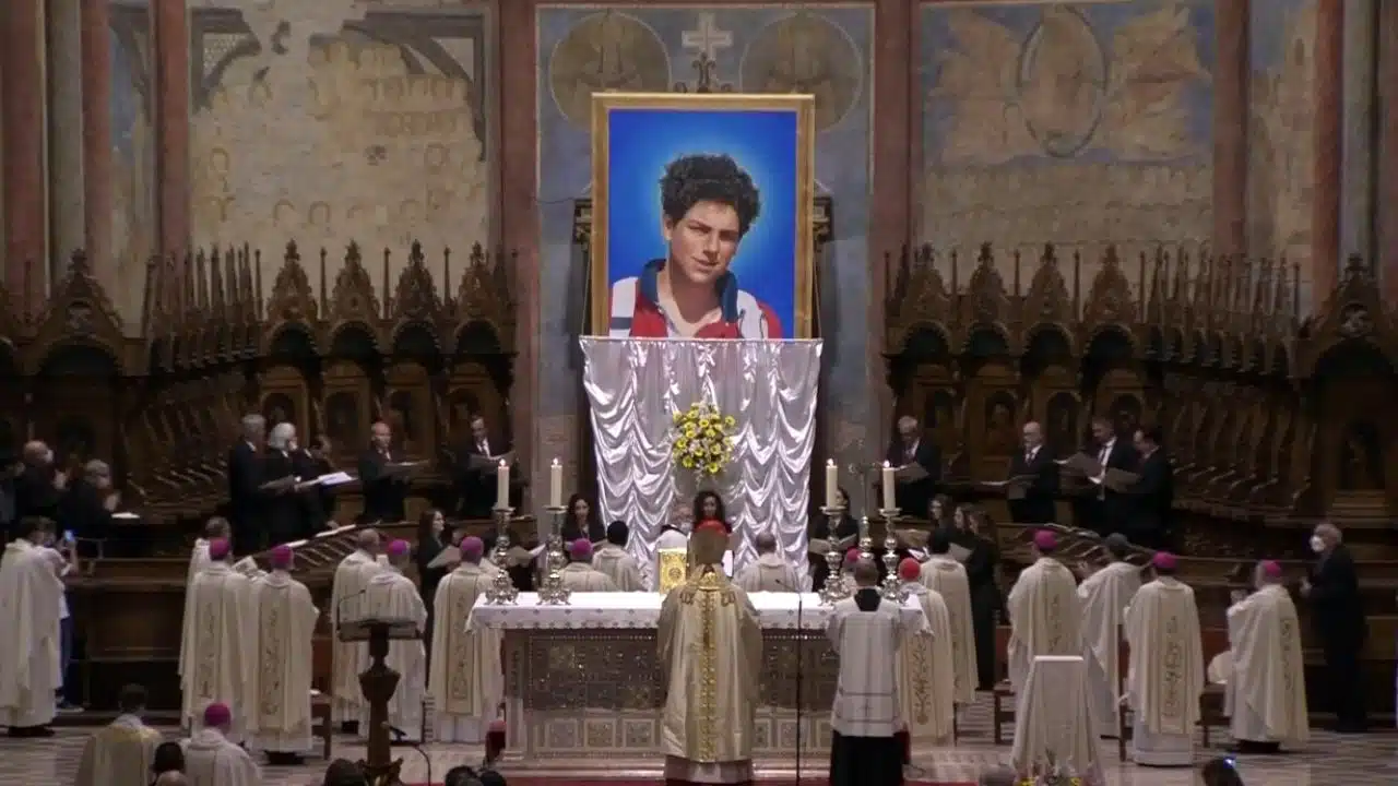 Pope Francis canonizes Carlo Acutis millennial saint