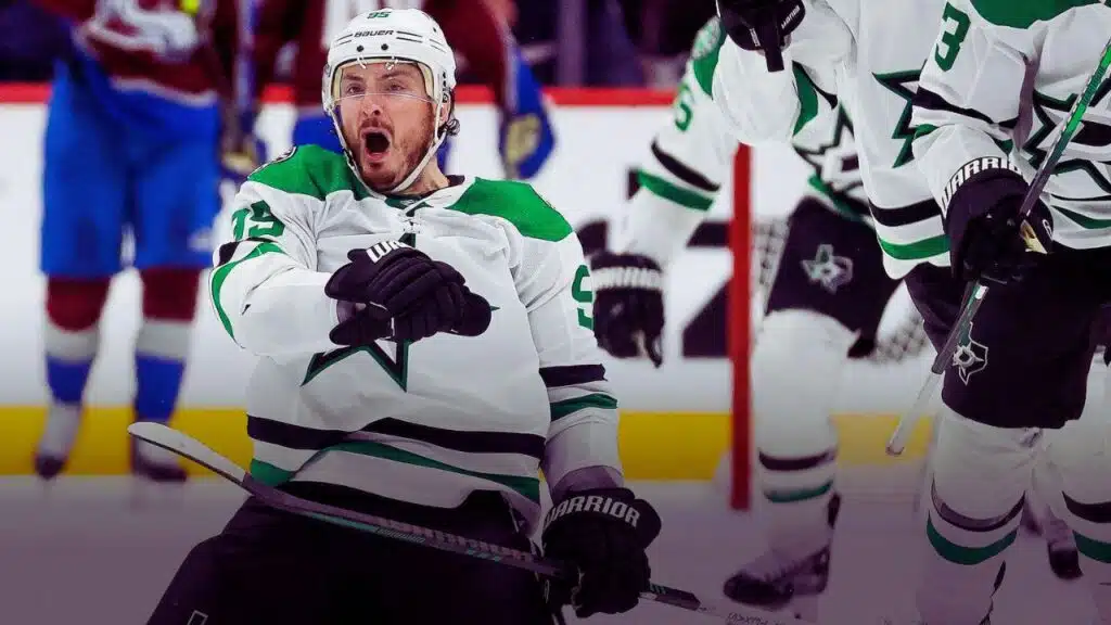 Stars Eliminate Avs in 2OT Matt Duchene's Game-Winning Goal