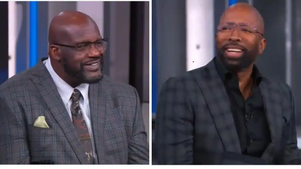 TNT Plays Euphoria Halftime Shaq Kenny Laugh