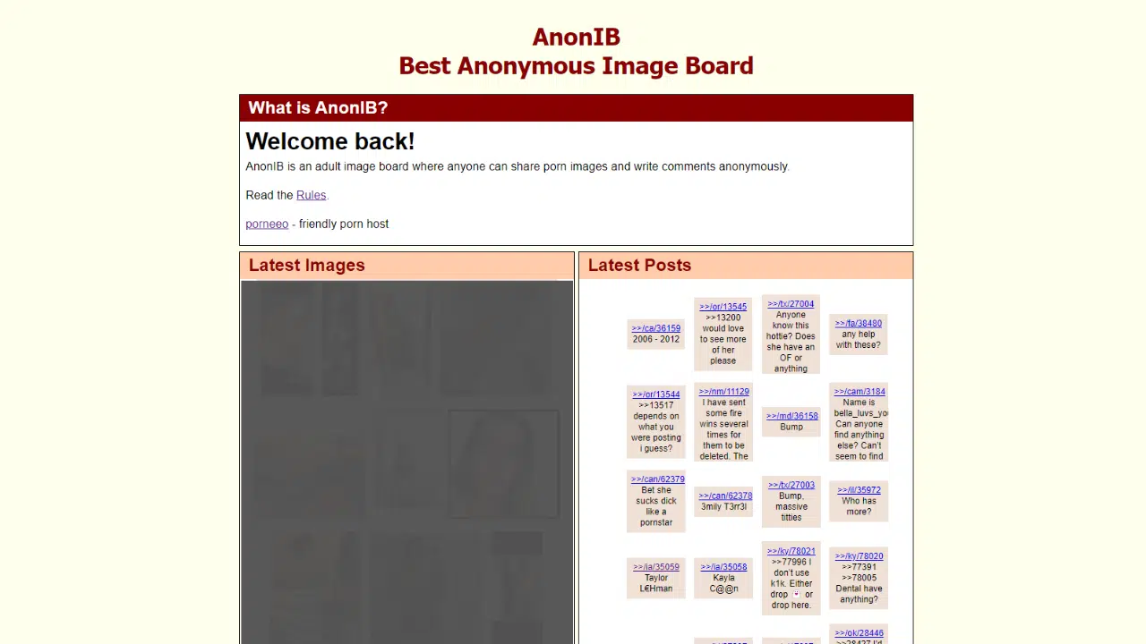 anonib user safety issues