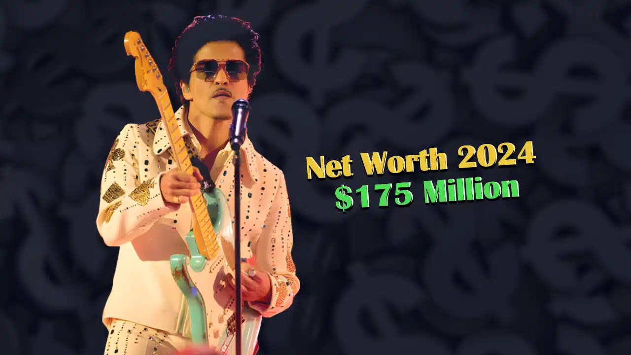 bruno mars net worth in 2024 is 175 million