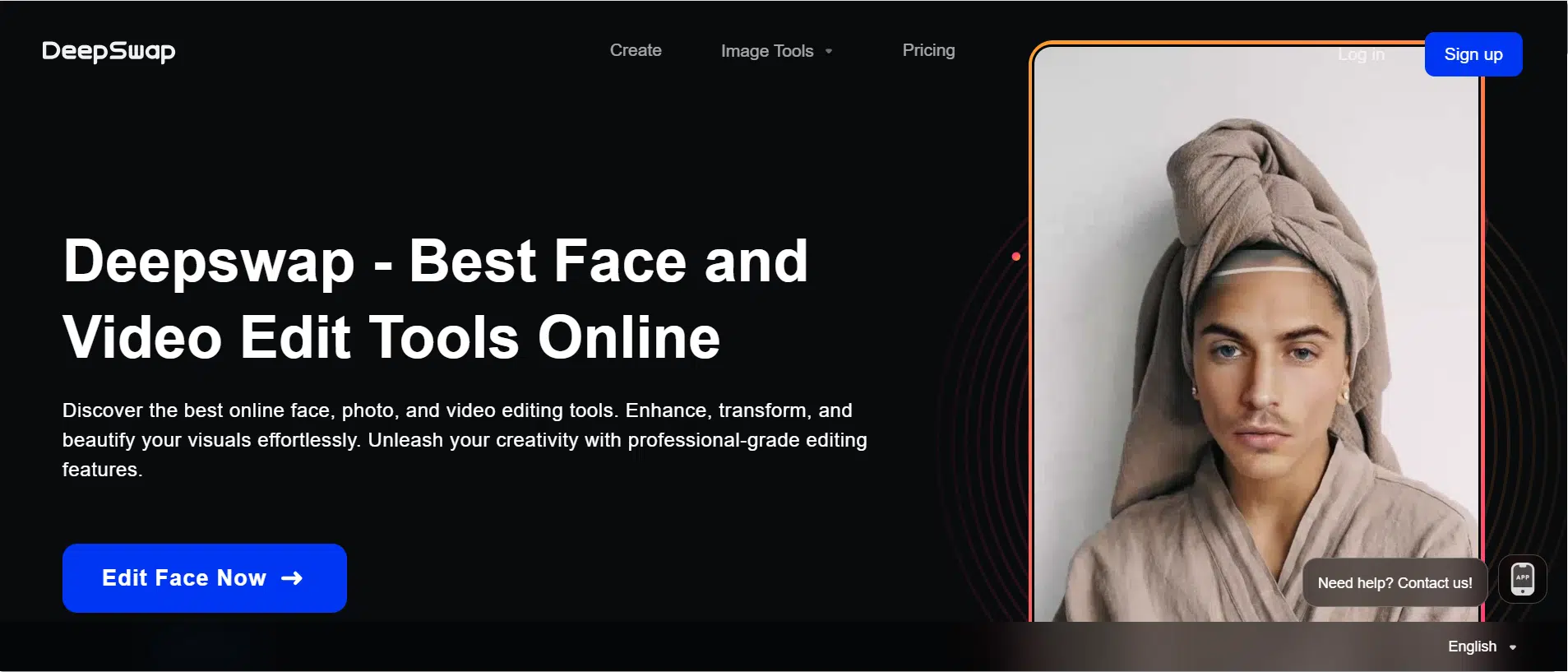 deepswap website interface