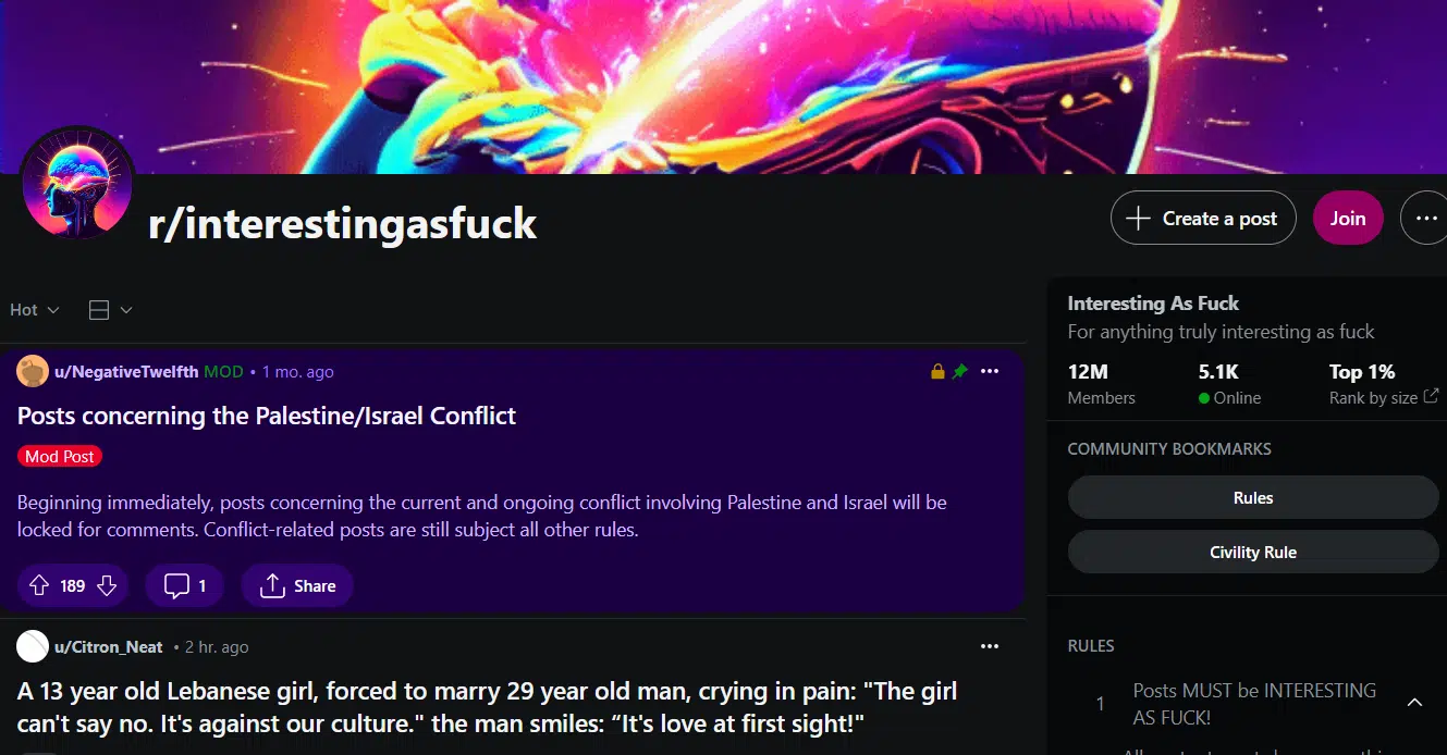 r/interestingasfuck subreddit