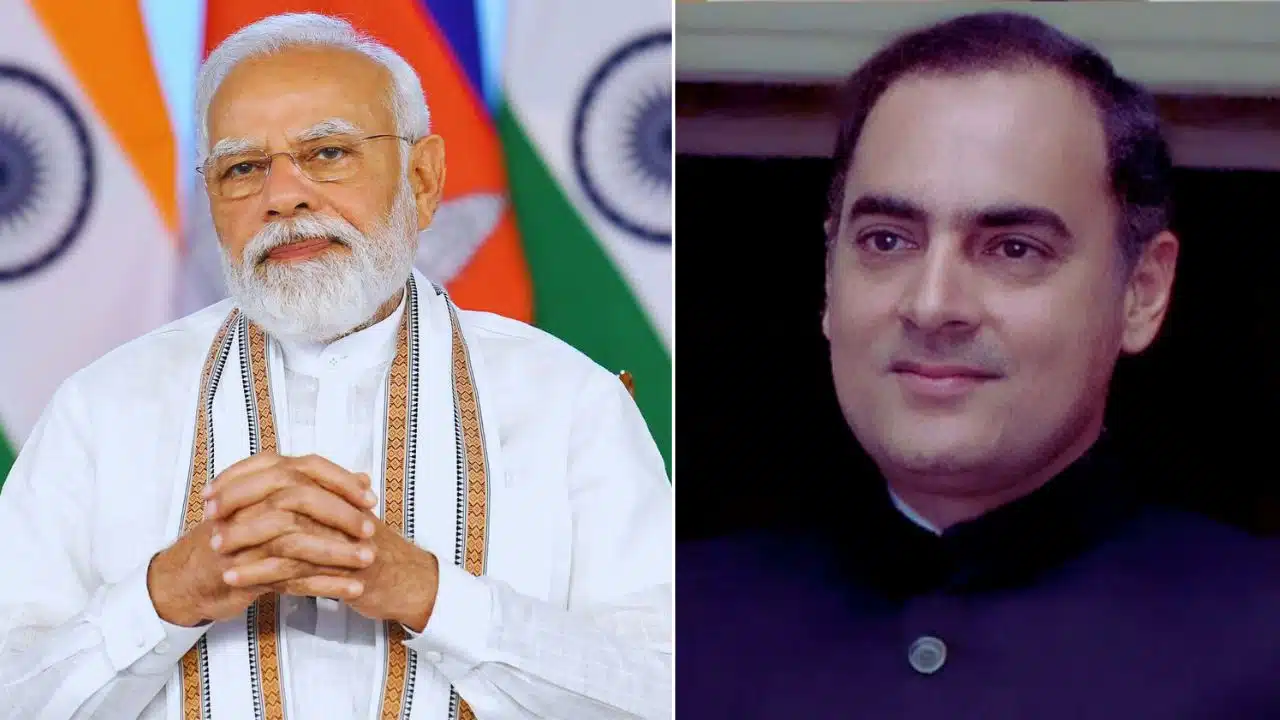pm modi pays tribute to rajiv gandhi death anniversary