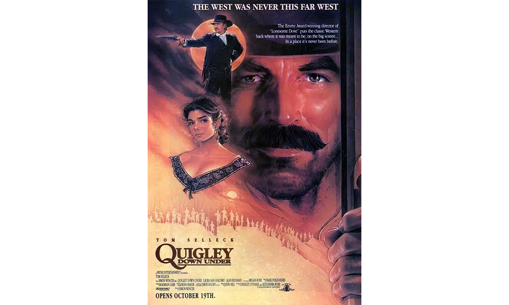tom selleck western movies quigley down under
