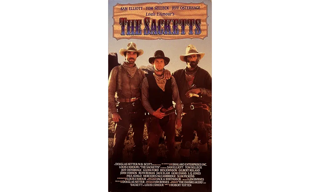 tom selleck western movies the sacketts