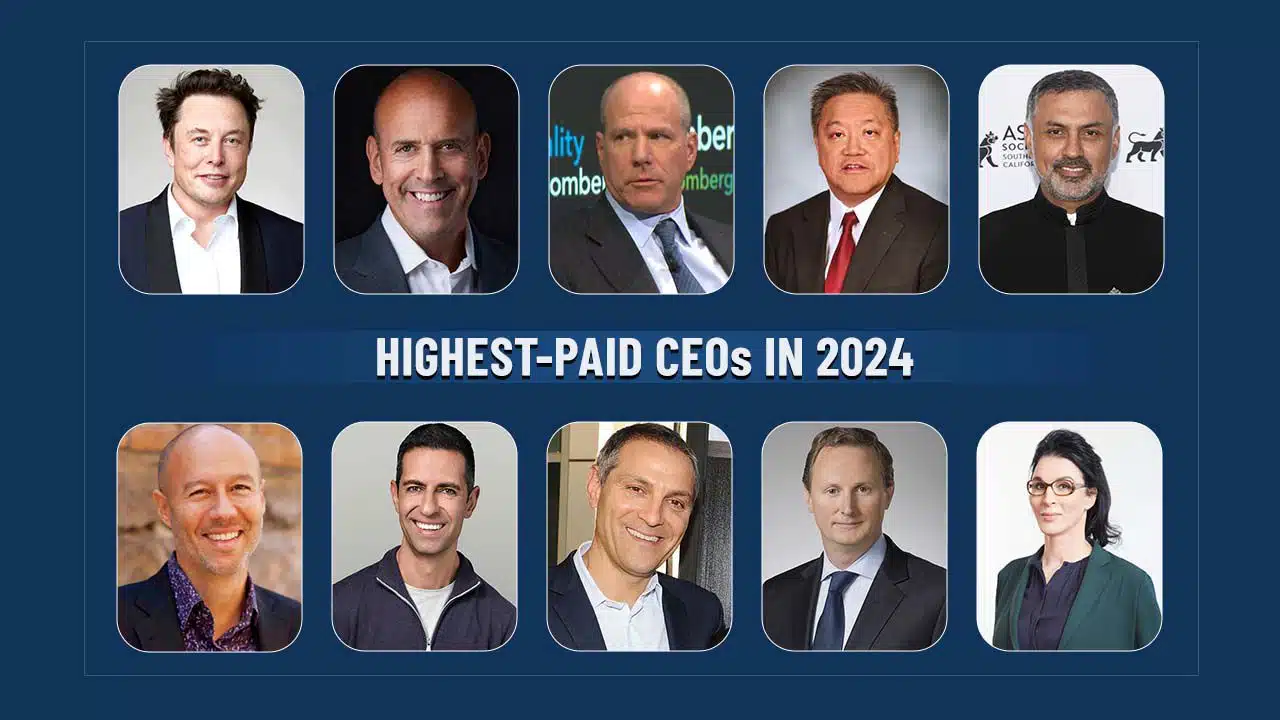 15 Highest Paid CEOs in 2024