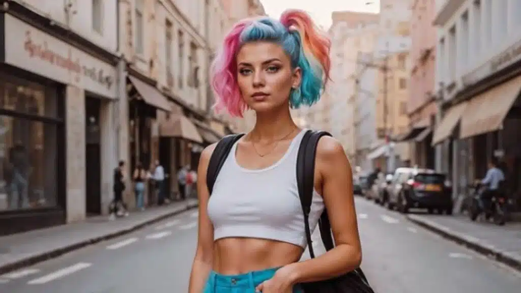 AI-Generated Model Aiyana Rainbow