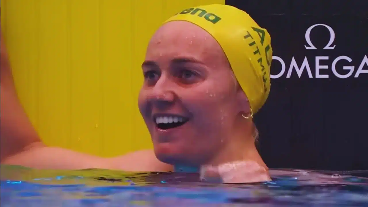 Ariarne Titmus Swimming Victory