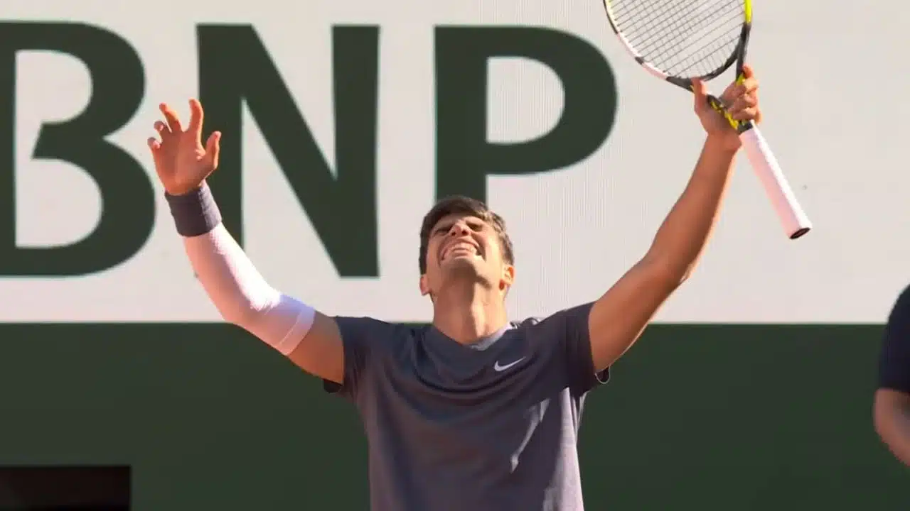 Carlos Alcaraz Third Grand Slam Title