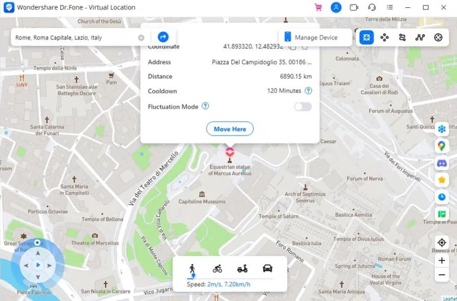 Confirm the Location Change