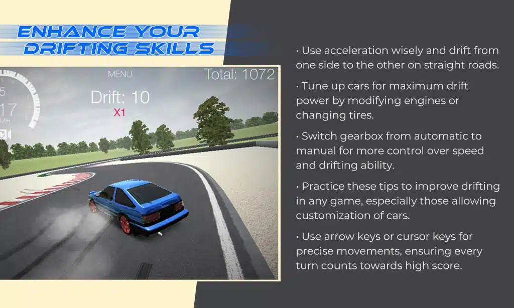 tips and tricks for playing drift hunters unblocked 76