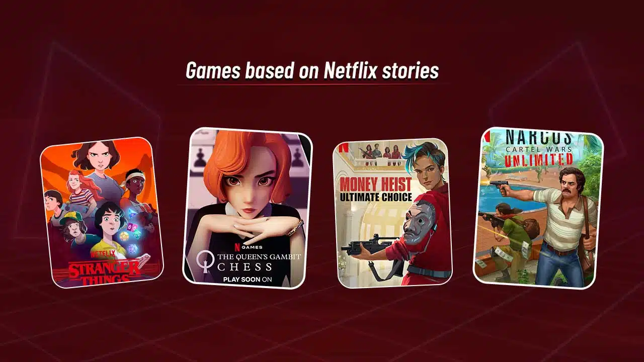 Games based on Netflix stories