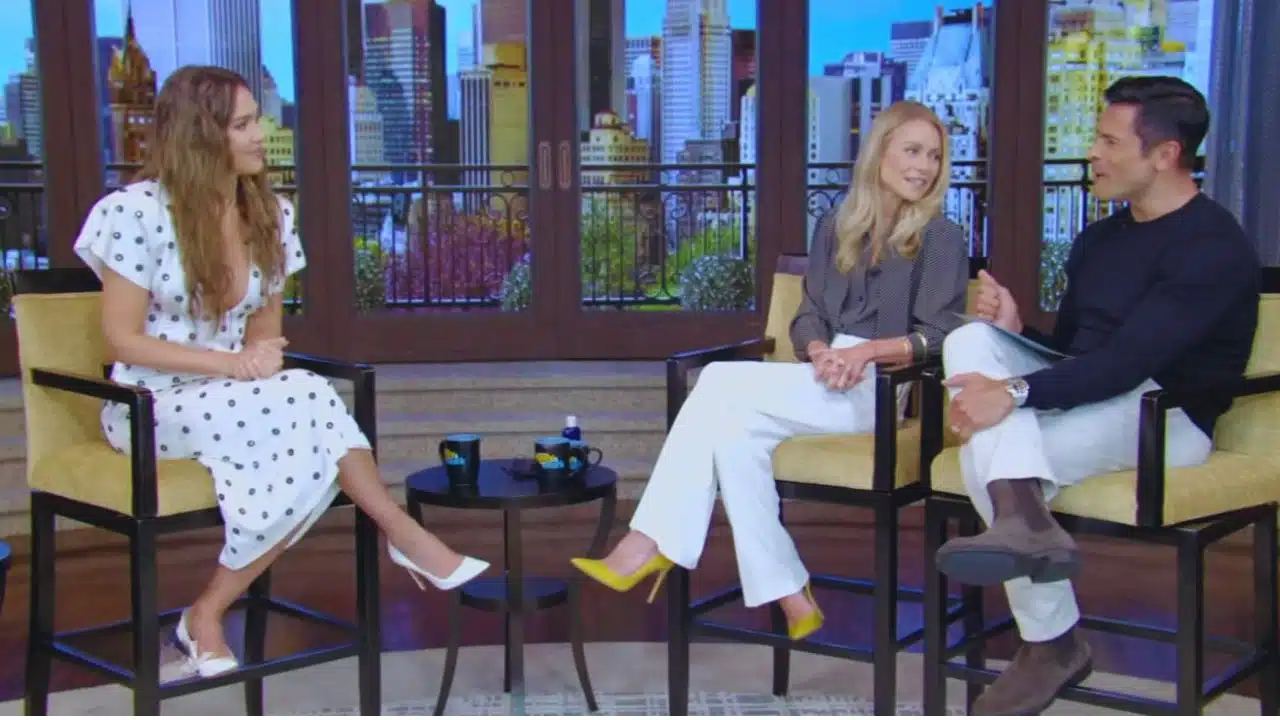 Jessica Alba Emotional Monster Jam Kelly Mark Show