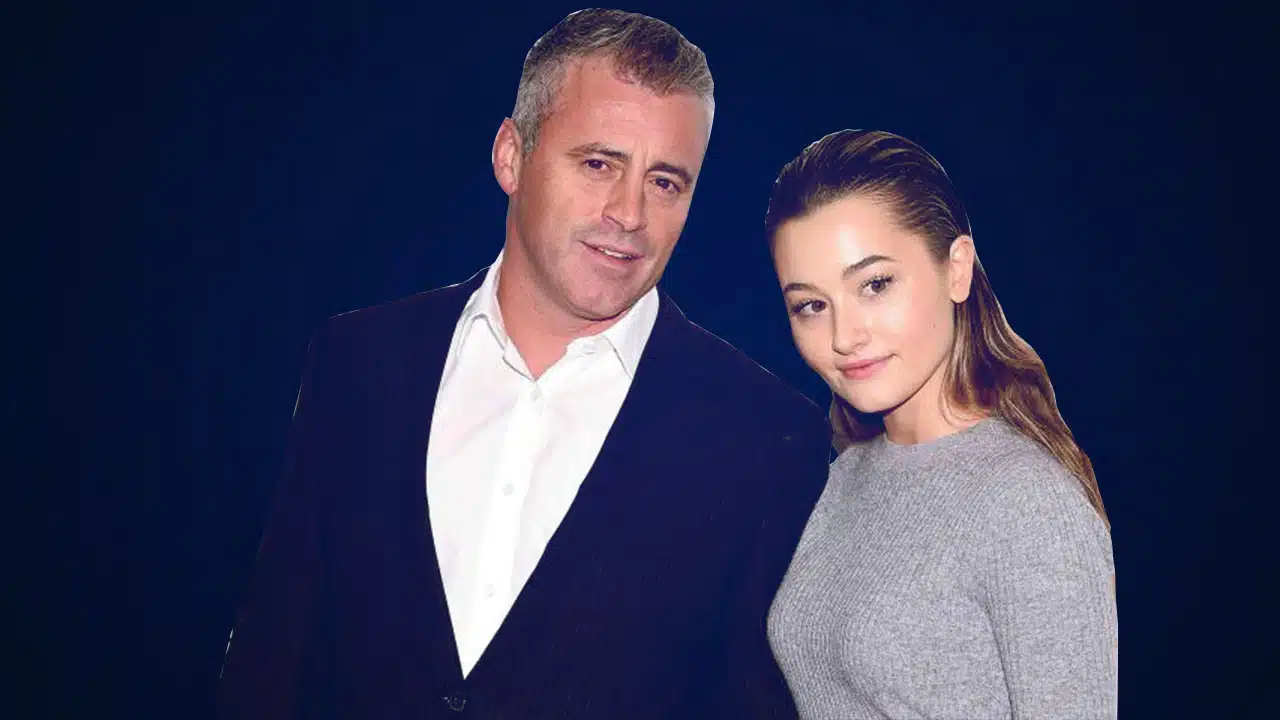 Marina Pearl LeBlanc and Her Father Matt LeBlanc