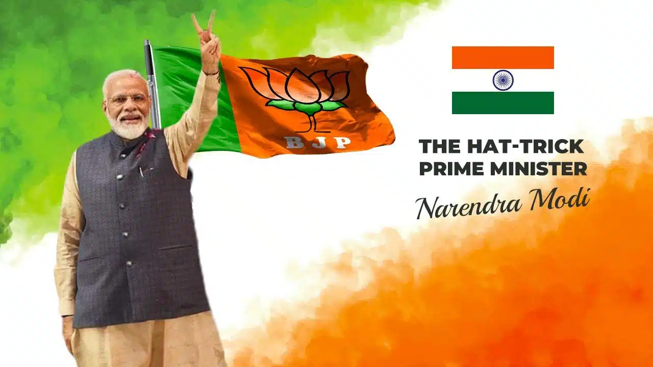 Narendra Modi Hat Trick Indian PM