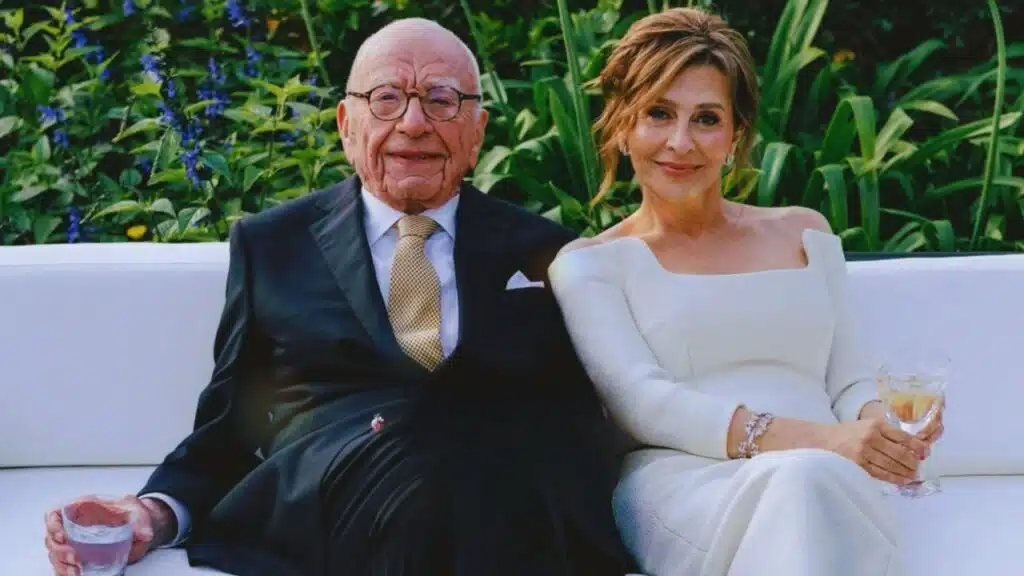 Rupert Murdoch Elena Zhukova Vineyard Wedding