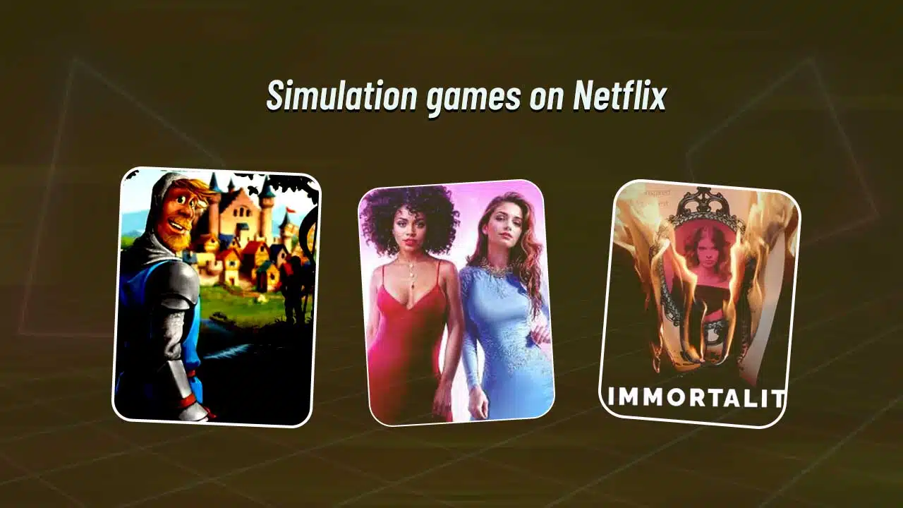 Simulation games on Netflix.