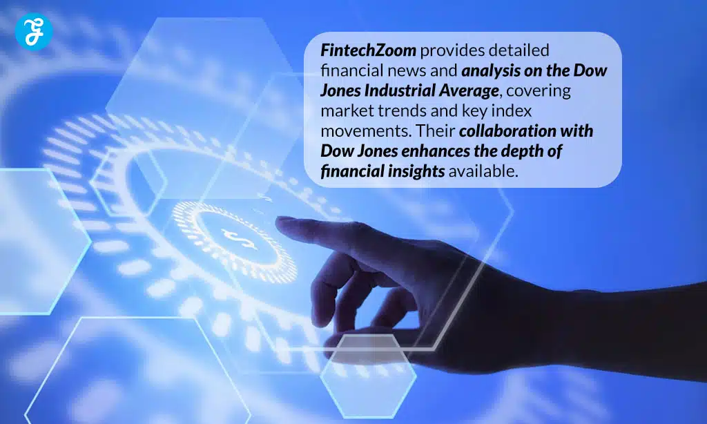 dow jones fintechzoom features
